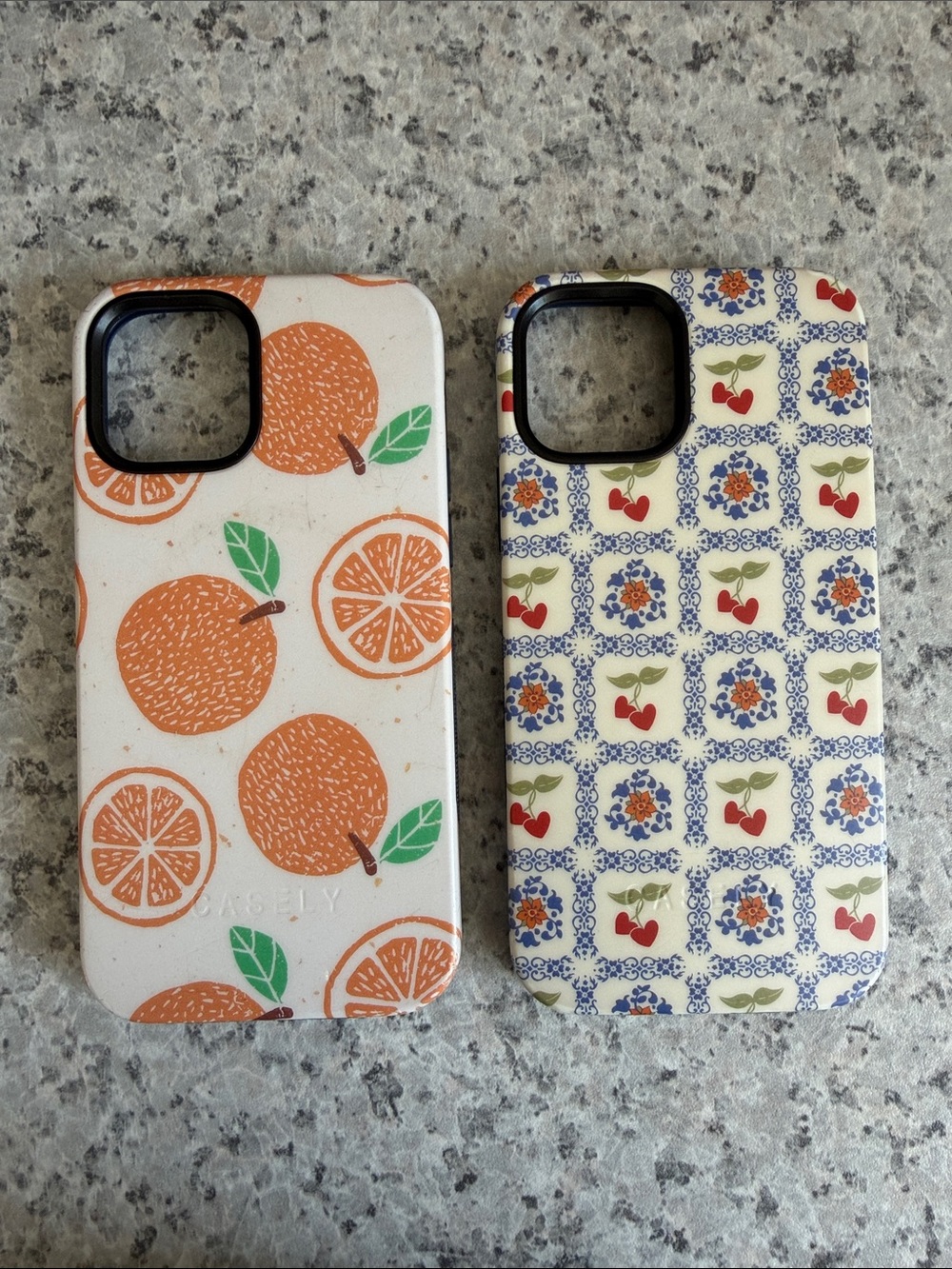 2 Casley iPhone 12 Pro phone cases